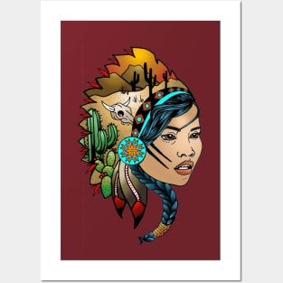 Native Queen Posters and Art